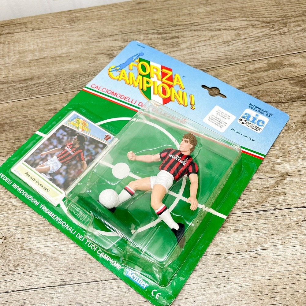 Kenner Roberto Donadoni Milan Soccer Action Figure Vintage Forza Campioni
